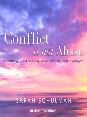 cover image of Conflict Is Not Abuse